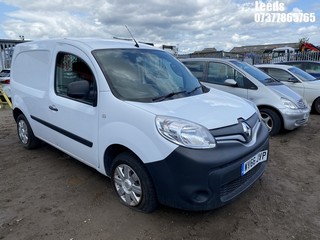 Location: Leeds - 2016 RENAULT KANGOO ML19 BUSINESS ENER Panel Van REG: WV66JVP, Keys: No, MOT Expiry date: 18-02-2025, 01461 Diesel, 6 Speed Manual Diesel, Former Keepers: 2