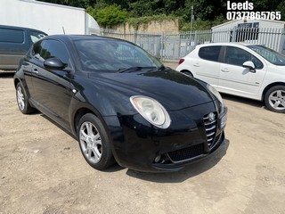 Location: Leeds - 2010 ALFA ROMEO MITO TURISMO 95 3 Door Hatchback REG: SK60YRP, Keys: No, MOT Expiry date: 27-04-2026, 1368 Petrol, 6 Speed Manual Petrol, Former Keepers: 10