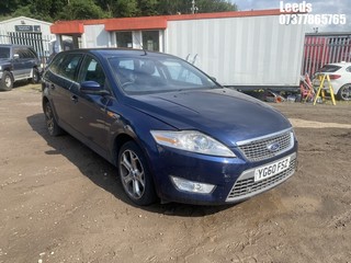 Location: Leeds - 2010 FORD MONDEO TITANIUM X TDCI138 Estate REG: YG60FSZ, Keys: No, MOT Expiry date: 28-03-2025, 01997 Diesel, 6 Speed Manual Diesel, Former Keepers: 6