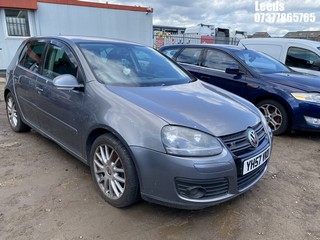 Location: Leeds - 2007 VOLKSWAGEN GOLF GT TDI 140 5 Door Hatchback REG: YH57VKU, Keys: No, MOT Expiry date: 06-11-2024, 01968 Diesel, 6 Speed Manual Diesel, Former Keepers: 5