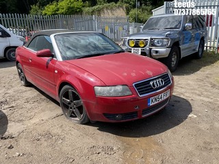 Location: Leeds - 2004 AUDI A4 TDI SPORT AUTO Convertible REG: KN54FRT, Keys: No, MOT Expiry date: 03-10-2024, 2496 Diesel, Variable 1 Speed Auto Diesel, Former Keepers: 8
