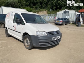 Location: Leeds - 2008 VOLKSWAGEN CADDY 69PS SDI Car Derived Van REG: RE58LVF, Keys: No, MOT Expiry date: 12-12-2024, 1968 Diesel, 5 Speed Manual Diesel, Former Keepers: 8