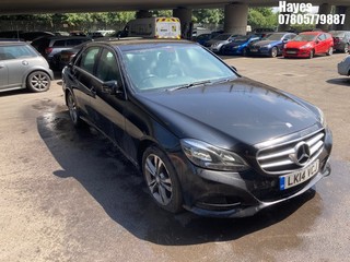 Location:  Hayes - 2014 MERCEDES-BENZ E220 SE CDI AUTO 4 Door Saloon REG: LK14VCJ, Keys: No, MOT Expiry date: 16/07/2024, 2143 Diesel, 7 Speed Auto Diesel, Former Keepers: 5