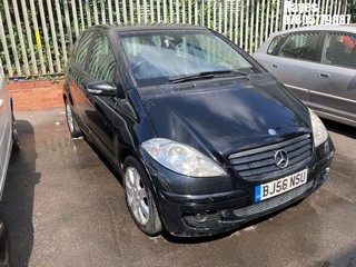 Location:  Hayes - 2006 MERCEDES A150 SPECIAL EDITION A 5 Door Hatchback REG: BJ56NSU, Keys: No, MOT Expiry date: 07/07/2025, 01498 Petrol, Variable Speed Auto Petrol, Former Keepers: 2