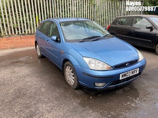 Location:  Hayes - 2003 FORD FOCUS GHIA 5 Door Hatchback REG: MM03NRV, Keys: No, MOT Expiry date: 14/09/2022, 1796 Petrol, 5 Speed Manual Petrol, Former Keepers: 3