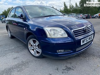 Location: Manchester - 2003 TOYOTA AVENSIS T3-X 5 Door Hatchback REG: MF53WUE, 1794 Petrol, 5 Speed Manual Petrol, Former Keepers: 3, Keys: No, MOT Expiry date: 24/10/2024