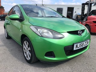 Location: Nottingham - 2008 MAZDA  2 TS2 5 DOOR HATCHBACK REG: NJ58ZZW, 1349cc PETROL, 5 SPEED MANUAL PETROL, Former Keepers: 2, Keys: Yes, MOT Expiry date: 07/06/2025