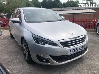 Location: Nottingham - 2015 PEUGEOT 308 ALLURE PURE TECH S/S 5 DOOR HATCHBACK REG: SK65KZD, 1200cc PETROL, 6 SPEED MANUAL PETROL, Former Keepers: 1, Keys: Yes, MOT Expiry date: 04/03/2026