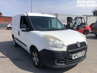 Location: Nottingham - 2012 FIAT  DOBLO 16V MULTIJET SWB PANEL VAN REG: WP62OOB, 1248cc DIESEL, 5 SPEED MANUAL DIESEL, Former Keepers: 1, Keys: Yes, MOT Expiry date: 20/12/2025
