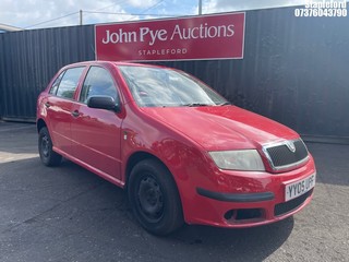 Location: Stapleford - 2005 SKODA FABIA CLASSIC 16V 75 A 5 Door Hatchback REG: YY05UPF, Keys: Yes, MOT Expiry date: 15/08/2025, 1390 Petrol, 4 Speed Auto Petrol, Former Keepers: 17