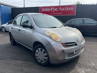 Location: Stapleford - 2004 NISSAN MICRA S AUTO 5 Door Hatchback REG: NA54OSM, Keys: Yes, MOT Expiry date: 28/02/2026, 1240 Petrol, 4 Speed Auto Petrol, Former Keepers: 8