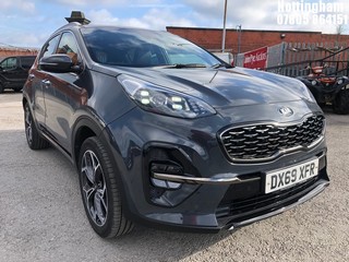 Location: Nottingham - 2019  KIA  SPORTAGE GT-LN CRDI MHEV  Estate  REG: DX69XFR, 1598ccHybrid Electric, 7 Speed S-Auto Diesel, Former Keepers: 6, Keys: Yes, MOT Expiry date: 11/04/2026