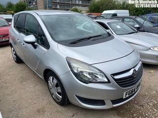 Location: North Woolwich - 2015 VAUXHALL MERIVA EXCLUSIV AC AUTO MPV REG: FG64VFD, Keys: No, MOT Expiry date: 10/05/2025, 1364 Petrol, 6 Speed Auto Petrol, Former Keepers: 6