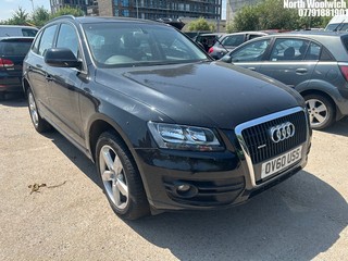 Location: North Woolwich - 2010 AUDI Q5 SE TFSI QUATTRO AUTO Estate REG: OV60USS, Keys: No, MOT Expiry date: 06/10/2025, 1984 Petrol, 7 Speed Auto Petrol, Former Keepers: 3