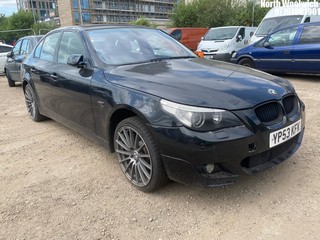 Location: North Woolwich - 2003 BMW 545I SE AUTO 4 Door Saloon REG: YP53KFK, Keys: No, MOT Expiry date: 16/07/2025, 4398 Petrol, 6 Speed Auto Petrol, Former Keepers: 9
