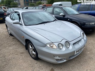 Location: North Woolwich - 2001 HYUNDAI COUPE SE AUTO Coupe REG: Y499HPK, Keys: No, MOT Expiry date: 19/01/2026, 1975 Petrol, 4 Speed Auto Petrol, Former Keepers: 7