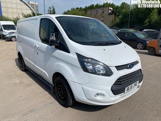 Location: North Woolwich - 2015 FORD TRANSIT CUSTOM 290 ECO-TE Panel Van REG: BL15JVE, Keys: No, MOT Expiry date: 08/09/2025, 2198 Diesel, 6 Speed Manual Diesel, Former Keepers: 5