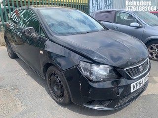 Location: Belvedere - 2014 SEAT IBIZA S AC 3 Door Hatchback REG: KP64OPH, Keys: No, MOT Expiry date: 12.01.2025, 1198 Petrol, 5 Speed Manual Petrol, Former Keepers: 8