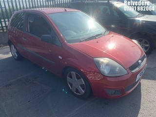Location: Belvedere - 2006 FORD FIESTA ZETEC CLIMATE 3 Door Hatchback REG: LS06YWX, Keys: No, MOT Expiry date: 26/02/2025, 1388 Petrol, 5 Speed Manual Petrol, Former Keepers: 3