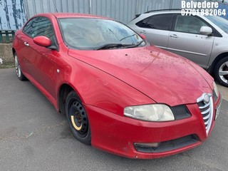 Location: Belvedere - 2005 ALFA ROMEO GT JTD Coupe REG: GV05DXS, Keys: No, MOT Expiry date: 14.07.2025, 1910 Diesel, 6 Speed Manual Diesel, Former Keepers: 7