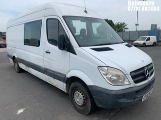 Location: Belvedere - 2008 MERCEDES SPRINTER 311 CDI LWB Panel Van REG: KP08WCR, Keys: No, MOT Expiry date: 19/11/2025, 2148 Diesel, 6 Speed Manual Diesel, Former Keepers: 9
