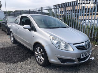 Location: Edinburgh - 2007 VAUXHALL CORSA CLUB CDTI 3 Door Hatchback REG: SE56DKL, Keys: Yes, MOT Expiry date: 04/09/2024, 1248 Diesel, 5 Speed Manual Diesel, Former Keepers: 8