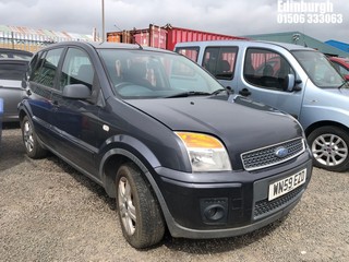 Location: Edinburgh - 2009 FORD FUSION ZETEC TDCI 5 Door Hatchback REG: WN59EZD, Keys: No, MOT Expiry date: 03/01/2025, 1399 Diesel, 5 Speed Manual Diesel, Former Keepers: 4