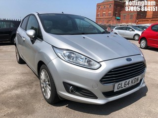 Location: Nottingham - 2014 FORD FIESTA TITANIUM 5 Door Hatchback REG: GL64KDN, Keys: No, MOT Expiry date: 12/03/2026, 998 Petrol, 5 Speed Manual Petrol, Former Keepers: 4