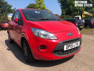 Location: MITCHAM - 2015 FORD KA EDGE 3 DOOR HATCHBACK REG: DP15LYA, 1242cc PETROL, 5 SPEED MANUAL PETROL, Former Keepers: 3, Keys: No, MOT: Expiry date29/10/2025