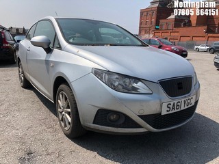 Location: Nottingham - 2011 SEAT IBIZA SE COPA CR TDI ECOM 3 Door Hatchback REG: SA61YGC, Keys: No, MOT Expiry date: 26/11/2024, 1199 Diesel, 5 Speed Manual Diesel, Former Keepers: 7
