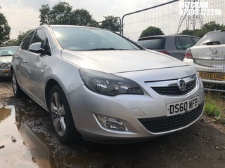 Location: Mitcham - 2011 VAUXHALL  ASTRA SRI 5 Door Hatchback REG: DS60WFB, Keys: No, MOT Expiry date: 20/03/2026, 1598 Petrol, 5 Speed Manual Petrol, Former Keepers: 8