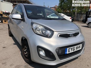 Location: Nottingham - 2011 KIA PICANTO 1 5 Door Hatchback REG: EY61WHK, Keys: No, MOT Expiry date: 08/11/2024, 998 Petrol, 5 Speed Manual Petrol, Former Keepers: 6