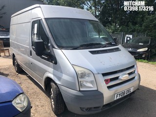 Location: Mitcham - 2008 FORD  TRANSIT 110 T280M FWD Panel Van REG: FY08OXL, Keys: No, MOT Expiry date: 26/03/2024, 2198 Diesel, 5 Speed Manual Diesel, Former Keepers: 4