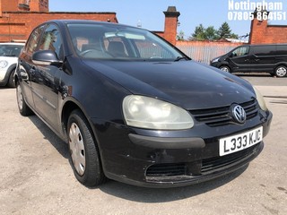 Location: Nottingham - 2004 VOLKSWAGEN GOLF S AUTO 5 Door Hatchback REG: L333KJC, Keys: No, MOT Expiry date: 06/01/2025, 1598 Petrol, 6 Speed Auto Petrol, Former Keepers: 5
