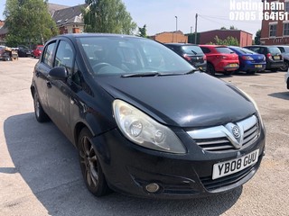 Location: Nottingham - 2008 VAUXHALL CORSA SXI A/C 5 Door Hatchback REG: YB08GUU, Keys: No, MOT Expiry date: 21/04/2025, 1229 Petrol, 5 Speed Manual Petrol, Former Keepers: 6