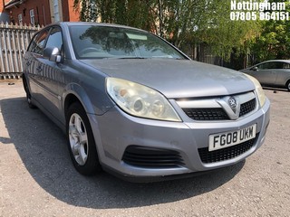 Location: Nottingham - 2008 VAUXHALL VECTRA EXCLUSIV CDTI 120 Estate REG: FG08UKM, Keys: No, MOT Expiry date: 21/01/2025, 1910 Diesel, 6 Speed Manual Diesel, Former Keepers: 5