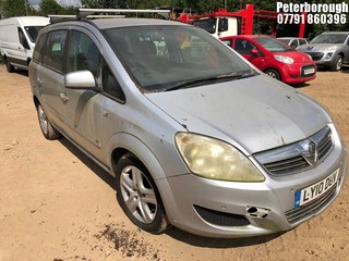 Location: Peterborough - 2010 VAUXHALL ZAFIRA EXCLUSIV CDTI MPV REG: LY10DUV, Keys: No, MOT Expiry date: 08/02/2023, 1910 Diesel, 6 Speed Manual Diesel, Former Keepers: 3