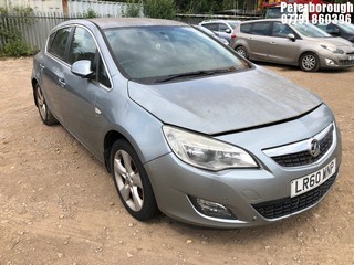 Location: Peterborough - 2010 VAUXHALL ASTRA SRI CDTI 157 AUTO 5 Door Hatchback REG: LR60WNP, Keys: No, MOT Expiry date: 01/07/2024, 1956 Diesel, 6 Speed Auto Diesel, Former Keepers: 6