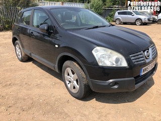 Location: Peterborough - 2008 NISSAN QASHQAI ACENTA DCI 2WD 5 Door Hatchback REG: MM57DZK, Keys: No, MOT Expiry date: 15/03/2025, 1461 Diesel, 6 Speed Manual Diesel, Former Keepers: 7
