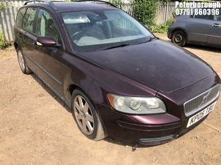Location: Peterborough - 2005 VOLVO V50 S SEMI-AUTO Estate REG: KP05TBU, Keys: No, MOT Expiry date: 26/11/2024, 2435 Petrol, 5 Speed Semi Auto Petrol, Former Keepers: 4