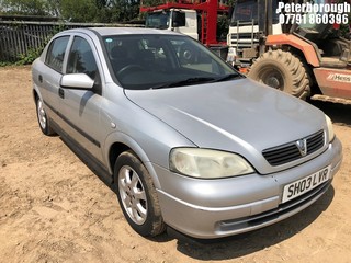 Location: Peterborough - 2003 VAUXHALL ASTRA CLUB 16V AUTO 5 Door Hatchback REG: SH03LVR, Keys: No, MOT Expiry date: 15/07/2025, 1598 Petrol, 4 Speed Auto Petrol, Former Keepers: 5