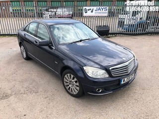 Location: BRENTWOOD - 2008 MERCEDES C180 ELEGANCE KOMP A 	 4 DOOR SALOON REG: WJ58DFX, 1796cc PETROL, 5 SPEED AUTO PETROL, Former Keepers: 7, Keys: No, MOT: Expiry date29/10/2025