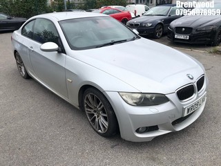 Location: Brentwood - 2009 BMW 330D M SPORT Coupe REG: WR09LVG, Keys: No, MOT Expiry date: 21/11/2025, 2996 Diesel, 6 Speed Manual Diesel, Former Keepers: 3