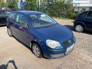 Location: Brentwood - 2007 VOLKSWAGEN POLO E 60 3 Door Hatchback REG: KT07ZKG, Keys: No, MOT Expiry date: 27/02/2025, 1198 Petrol, 5 Speed Manual Petrol, Former Keepers: 6