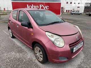 Location: South Wales - 2013 SUZUKI ALTO SZ3 5 Door Hatchback REG: CU13XTA, Keys: Yes, MOT Expiry date: 09/03/2026, 996 Petrol, 5 Speed Manual Petrol, Former Keepers: 4