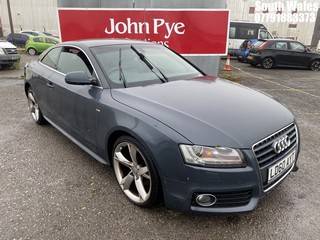 Location: South Wales - 2010 AUDI A5 S LINE SP ED TDI Coupe REG: LD60AYT, Keys: No, MOT Expiry date: 06/03/2025, 1968 Diesel, 6 Speed Manual Diesel, Former Keepers: 7