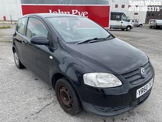 Location: South Wales - 2010 VOLKSWAGEN URBAN FOX 55 3 Door Hatchback REG: YR60TKT, Keys: No, MOT Expiry date: 29/01/2026, 1198 Petrol, 5 Speed Manual Petrol, Former Keepers: 4