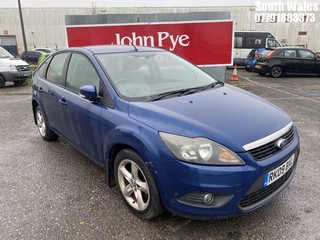 Location: South Wales - 2009 FORD FOCUS ZETEC 100 5 Door Hatchback REG: RK09BXL, Keys: No, MOT Expiry date: 09/10/2025, 1596 Petrol, 5 Speed Manual Petrol, Former Keepers: 5