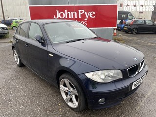 Location: South Wales - 2006 BMW 118I SE AUTO 5 Door Hatchback REG: HG06RVZ, Keys: No, MOT Expiry date: 11/03/2026, 1995 Petrol, 6 Speed Auto Petrol, Former Keepers: 12