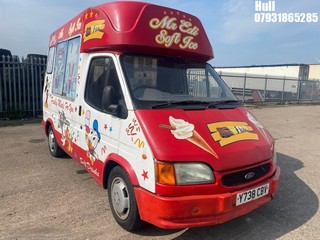 Location: Hull - 2001 FORD TRANSIT 80 SWB Panel Van REG: Y738CBV, Keys: No, MOT Expiry date: 25/03/2026, 2496 Diesel, Manual Diesel, Former Keepers: 12